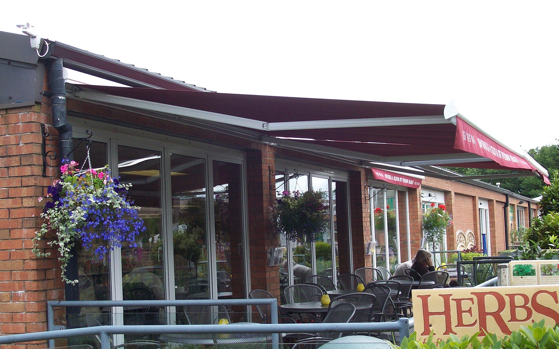 Shop Canopy in Dorset Signwriting and Branding