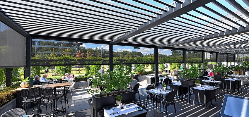 Commercial Garden Pergola