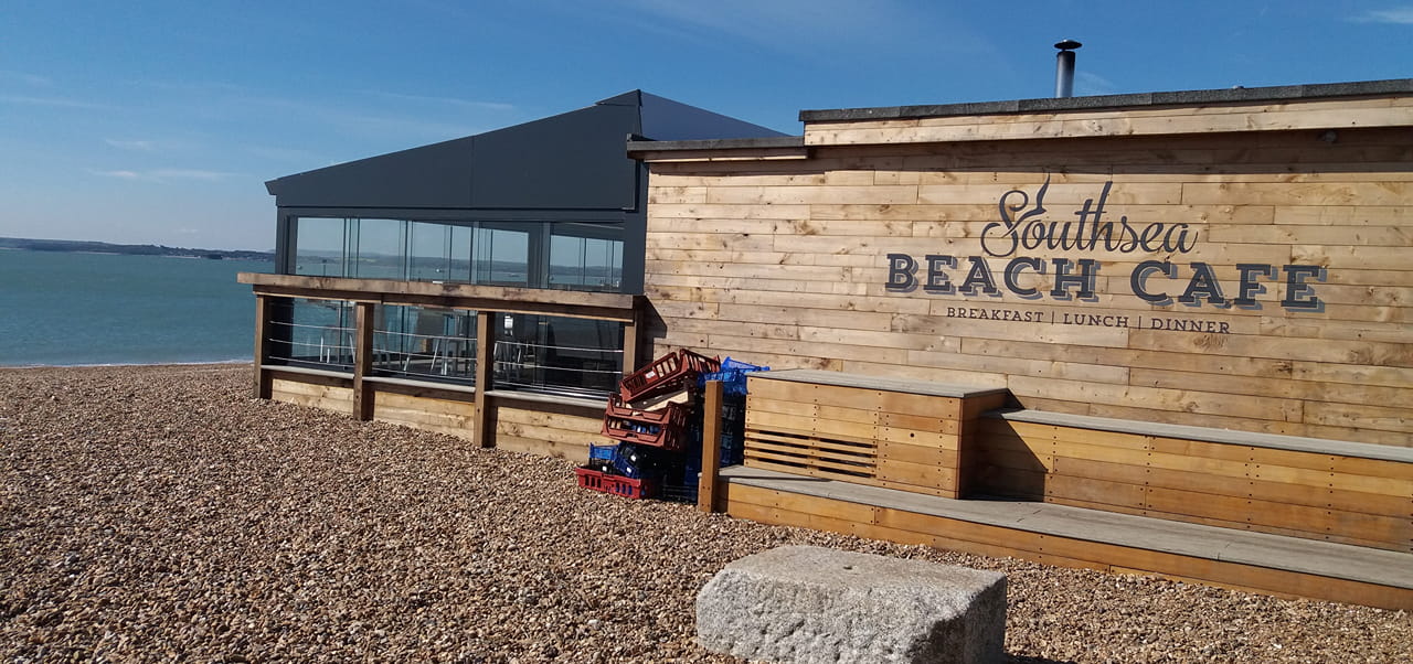 Southsea Beach Café Pergola