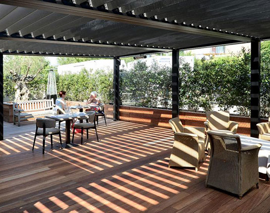 Cafe Patio Cover