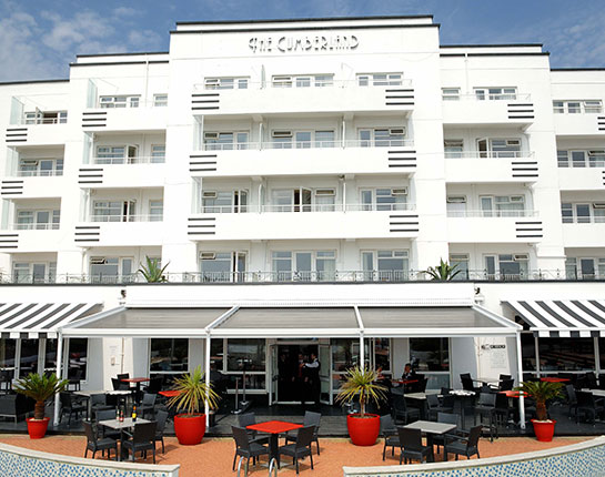 Hotel Patio Cover