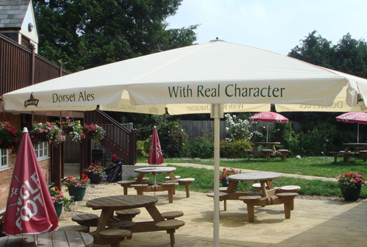 Café, Pubs, and Restaurants Umbrellas