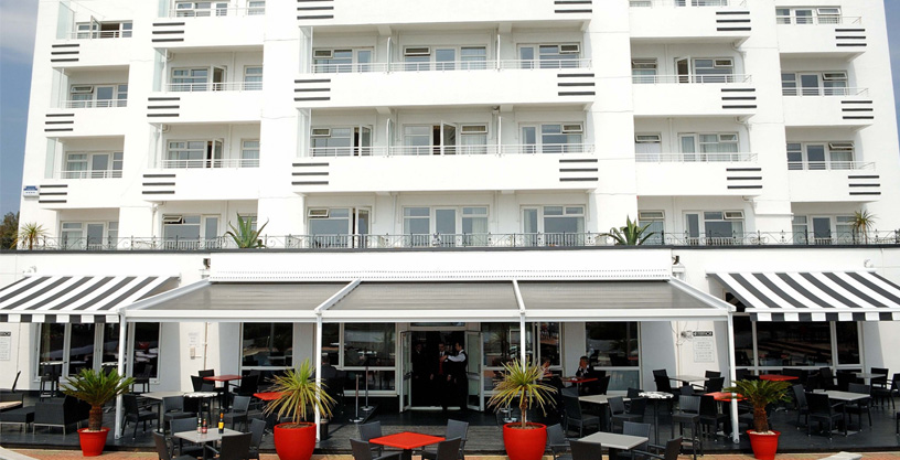 Cafe awnings