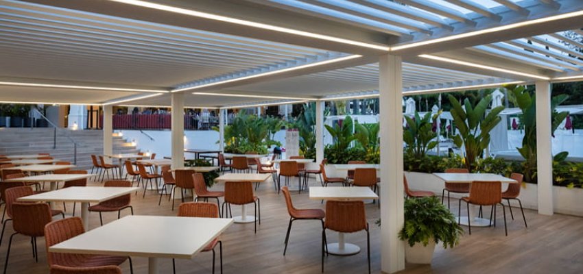 Outdoor Shading for Hospitality