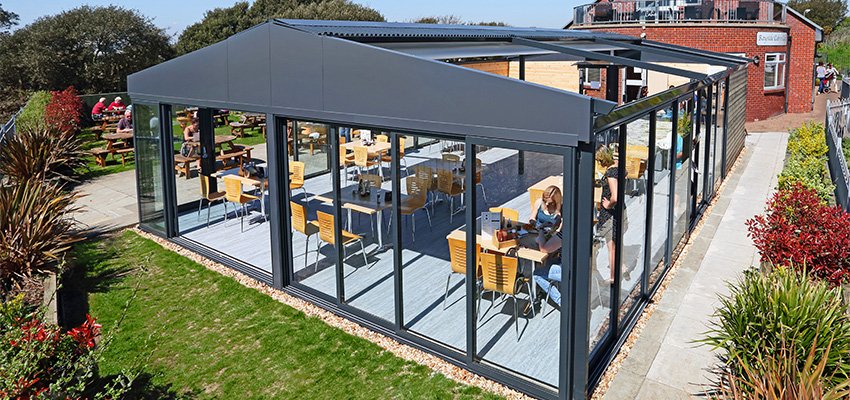 Commercial awnings Dorset