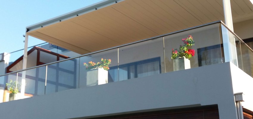 Pergola providing shading in a new residential property development