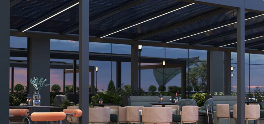 Restaurant Solar Shelter