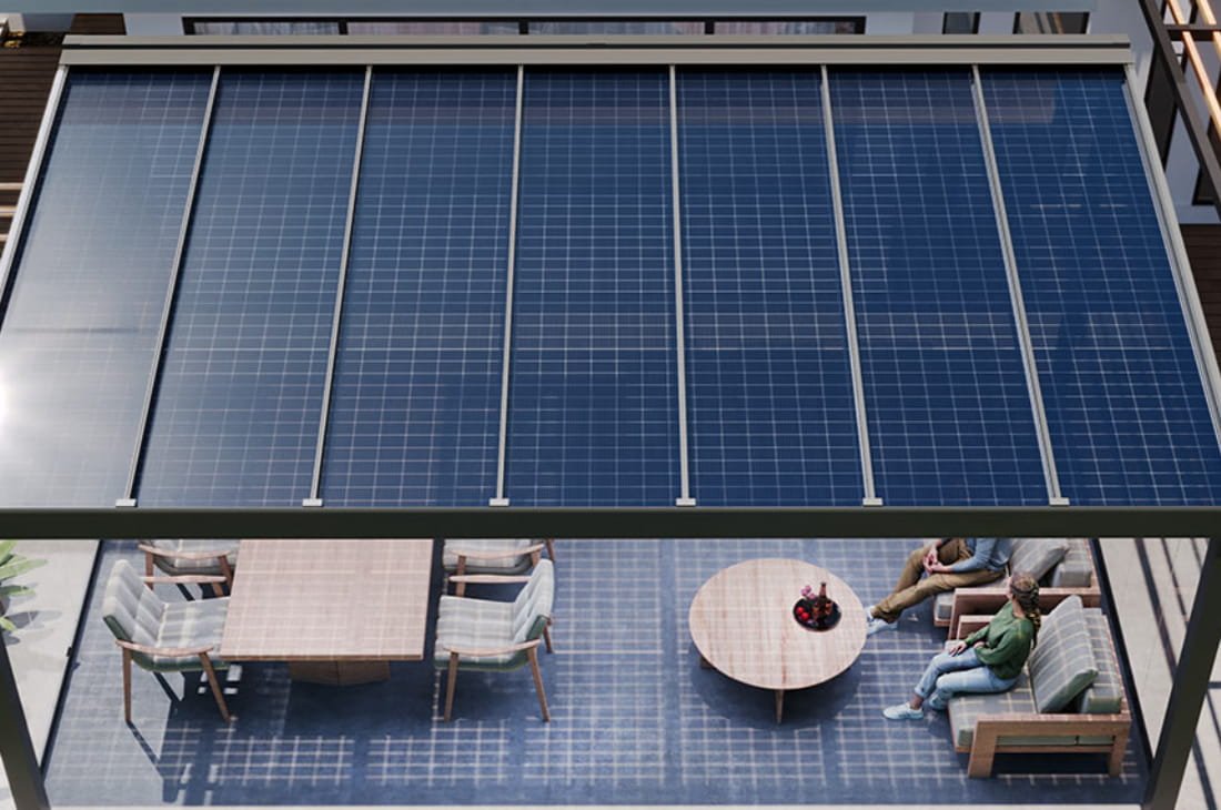 Solar Shelter Top View