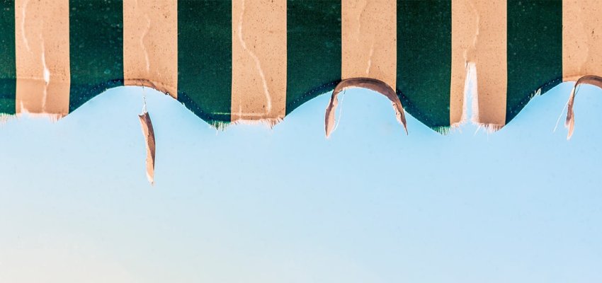 Shop front awnings