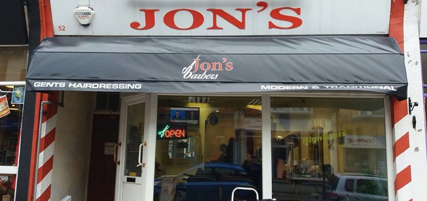 Shop awnings Hampshire